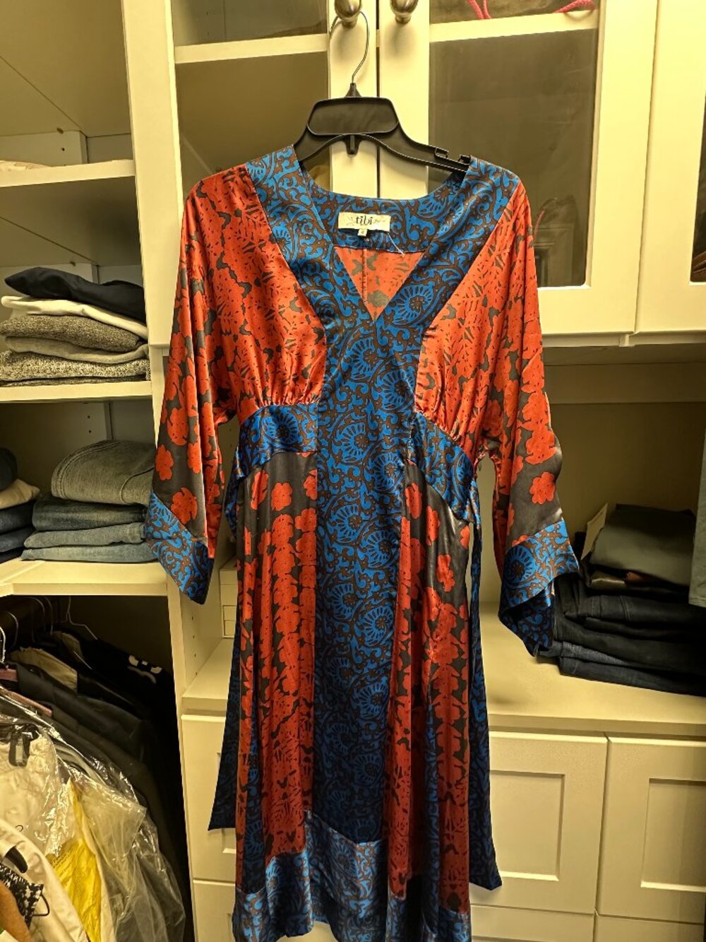 Tibi silk dress